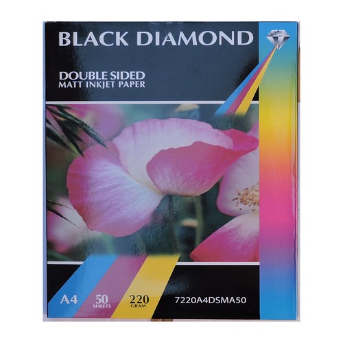 Black diamond photo paper - photo,