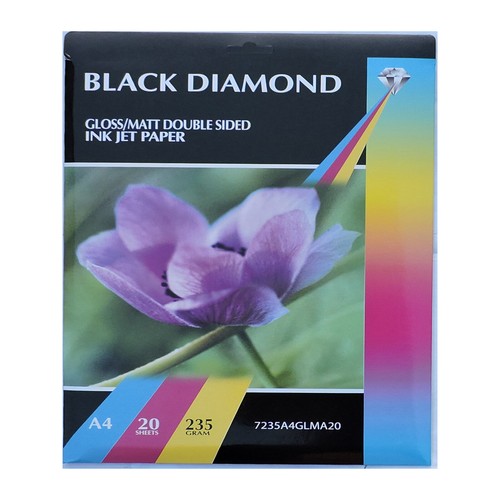 Black diamond photo paper full - diamond,