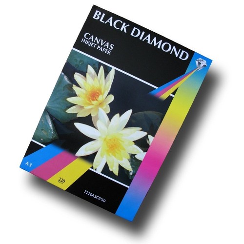 Black diamond canvas - a4,
