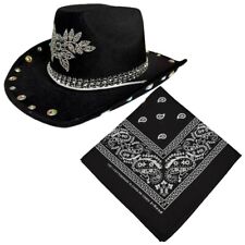 Black Diamond Cowgirl Hat and