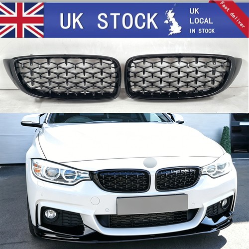 Gloss black diamond front - black,