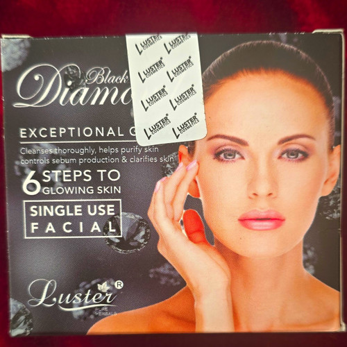 Luster black diamond step - black,